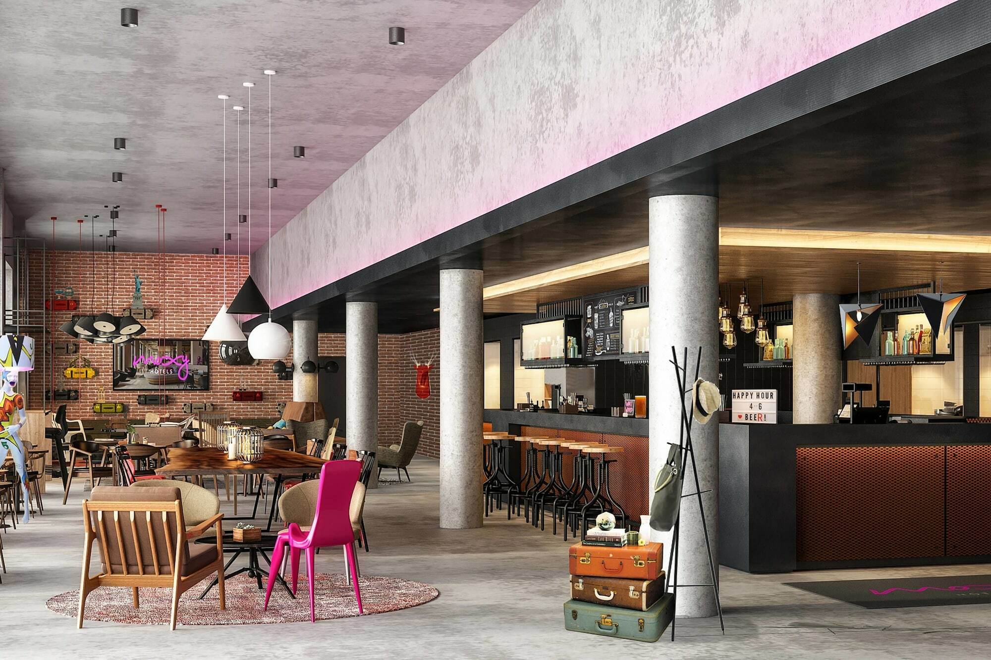 Hotel Moxy Frankfurt Airport Kelsterbach Zewnętrze zdjęcie